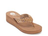 Thona Wedge Sandal Tan/Multicolor view