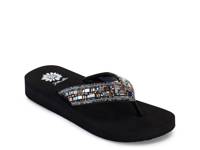 Jediah Wedge Sandal Black/Multicolor view