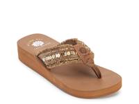 Caileen Wedge Sandal Tan view