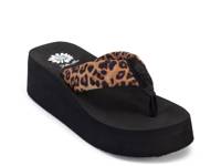 Kaylie Wedge Sandal Black view