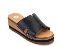 Alameda Wedge Sandal Black view