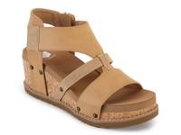 Adris Wedge Sandal Natural Beige view