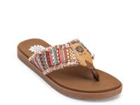 Flappy Sandal Turquoise/Multicolor view