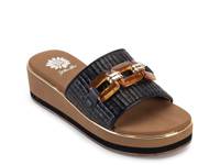Gabina Wedge Sandal Black view