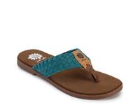 Irving Sandal Teal view