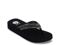 Jocasta Wedge Sandal Black view