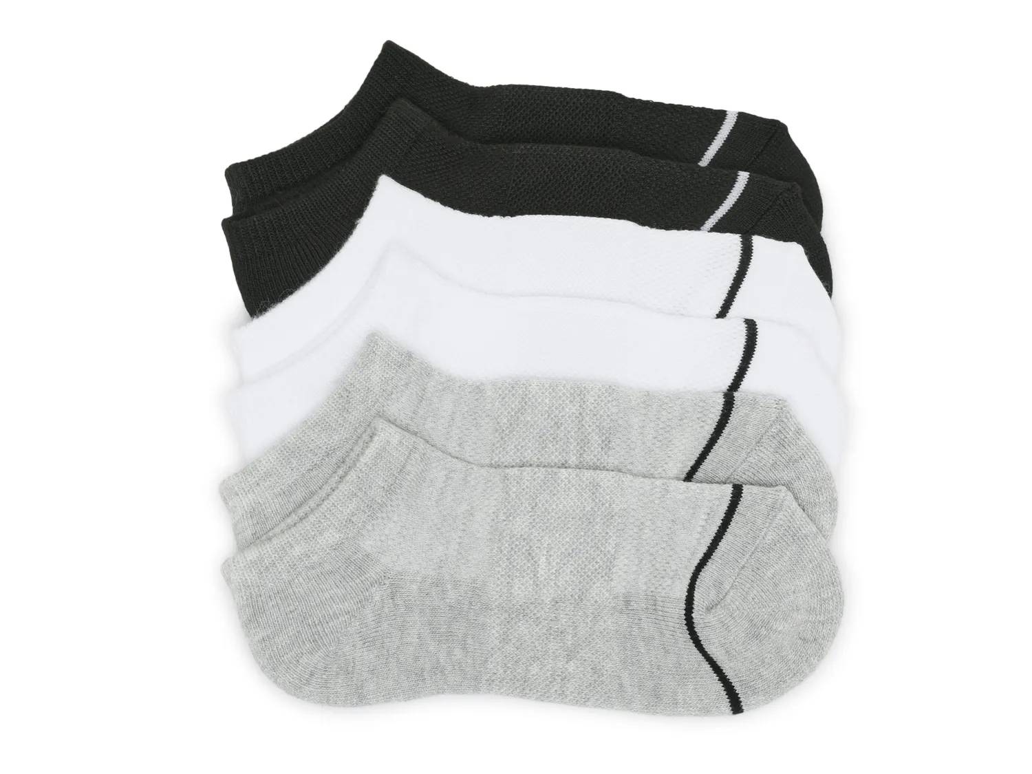Sport Kids' No Show Socks - 6 Pack