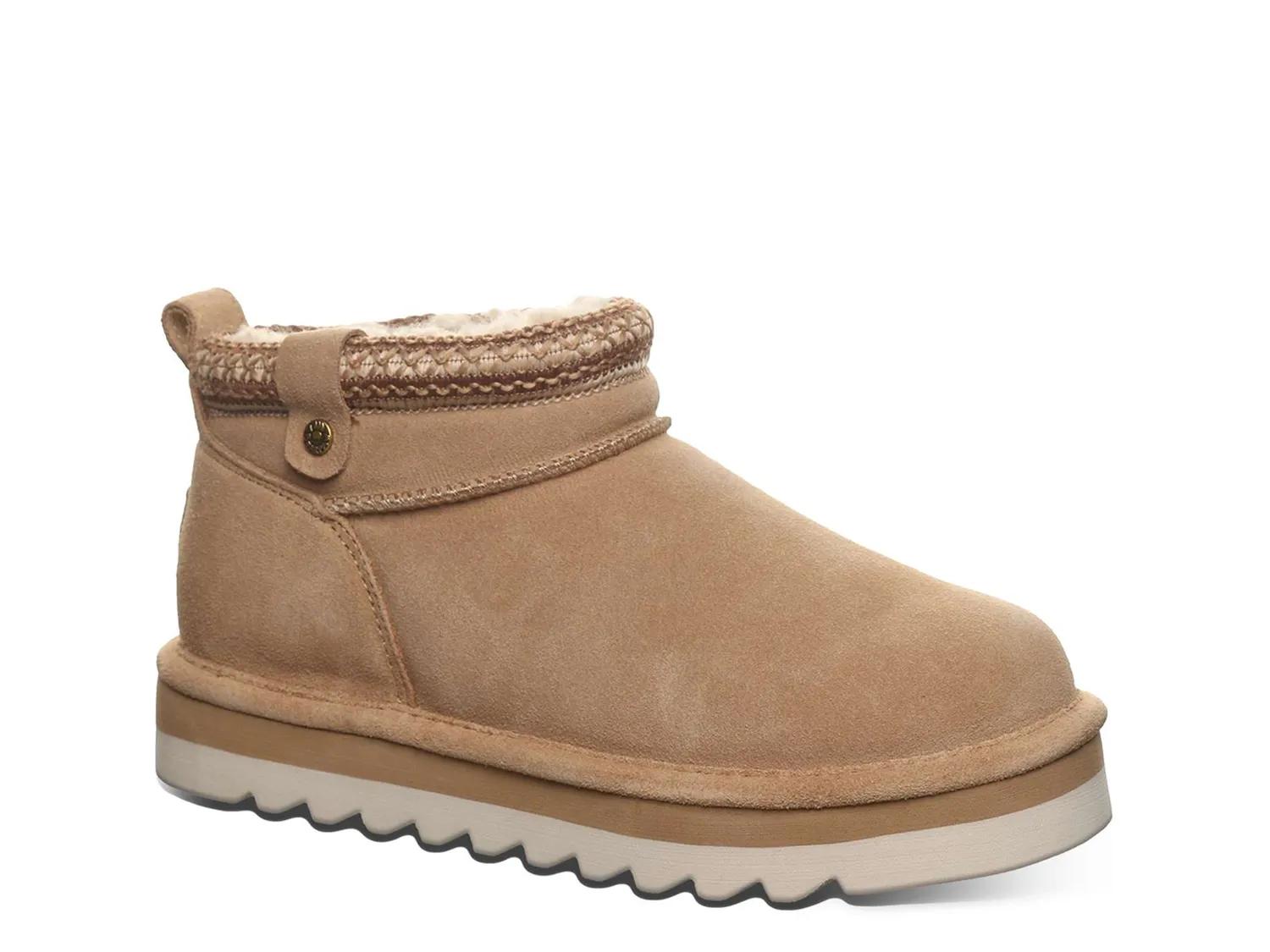 Bearpaw Langly Shorty Bootie In Cognac