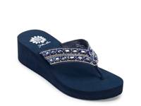 Teeny Wedge Sandal Navy view