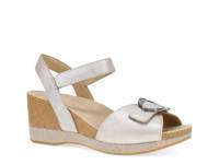 Stella Wedge Sandal Off White view