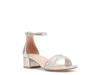 Aaliyah Sandal - Kids' Silver view