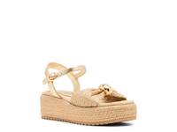 Chayna Wedge Sandal - Kids' Gold Metallic view