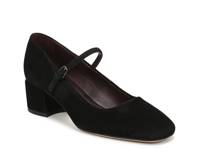Davi Mary Jane Pump Black Suede view