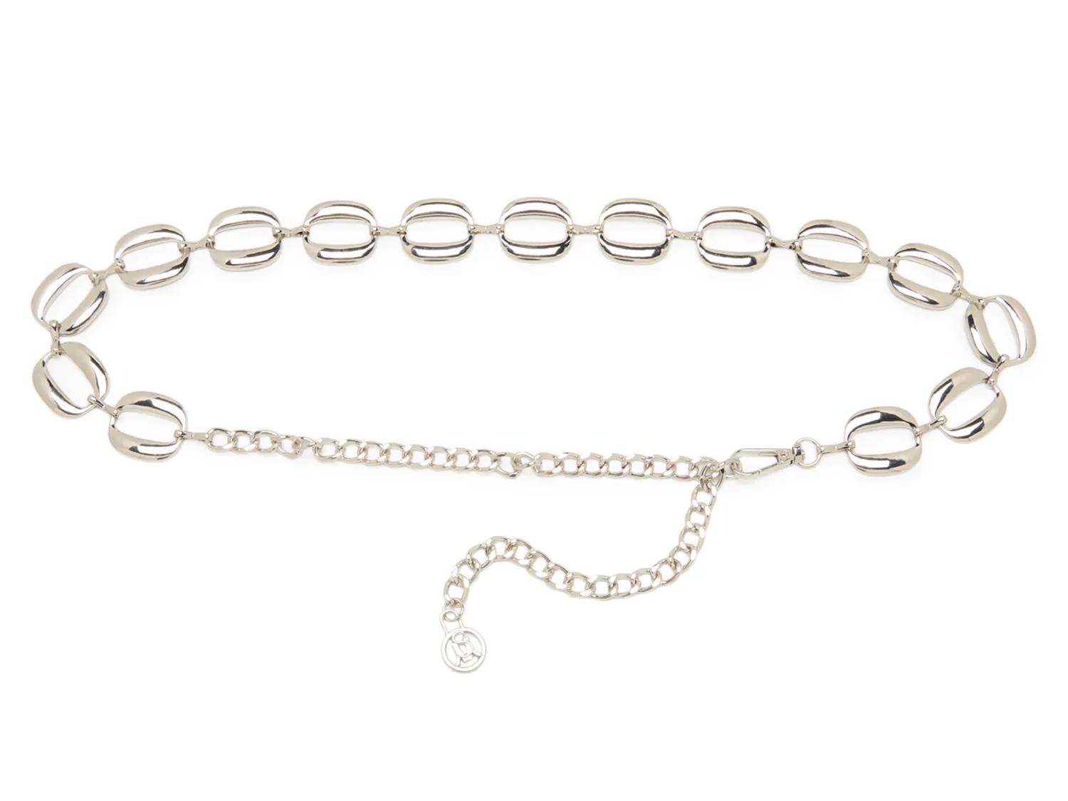 Puff Oval Chain Belt