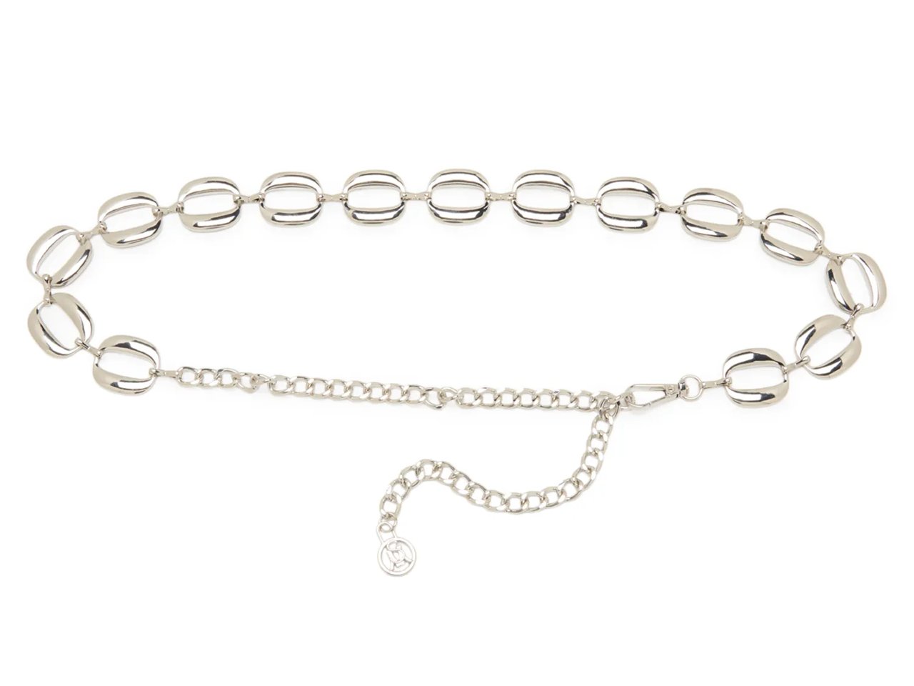 Puff Oval Chain Belt