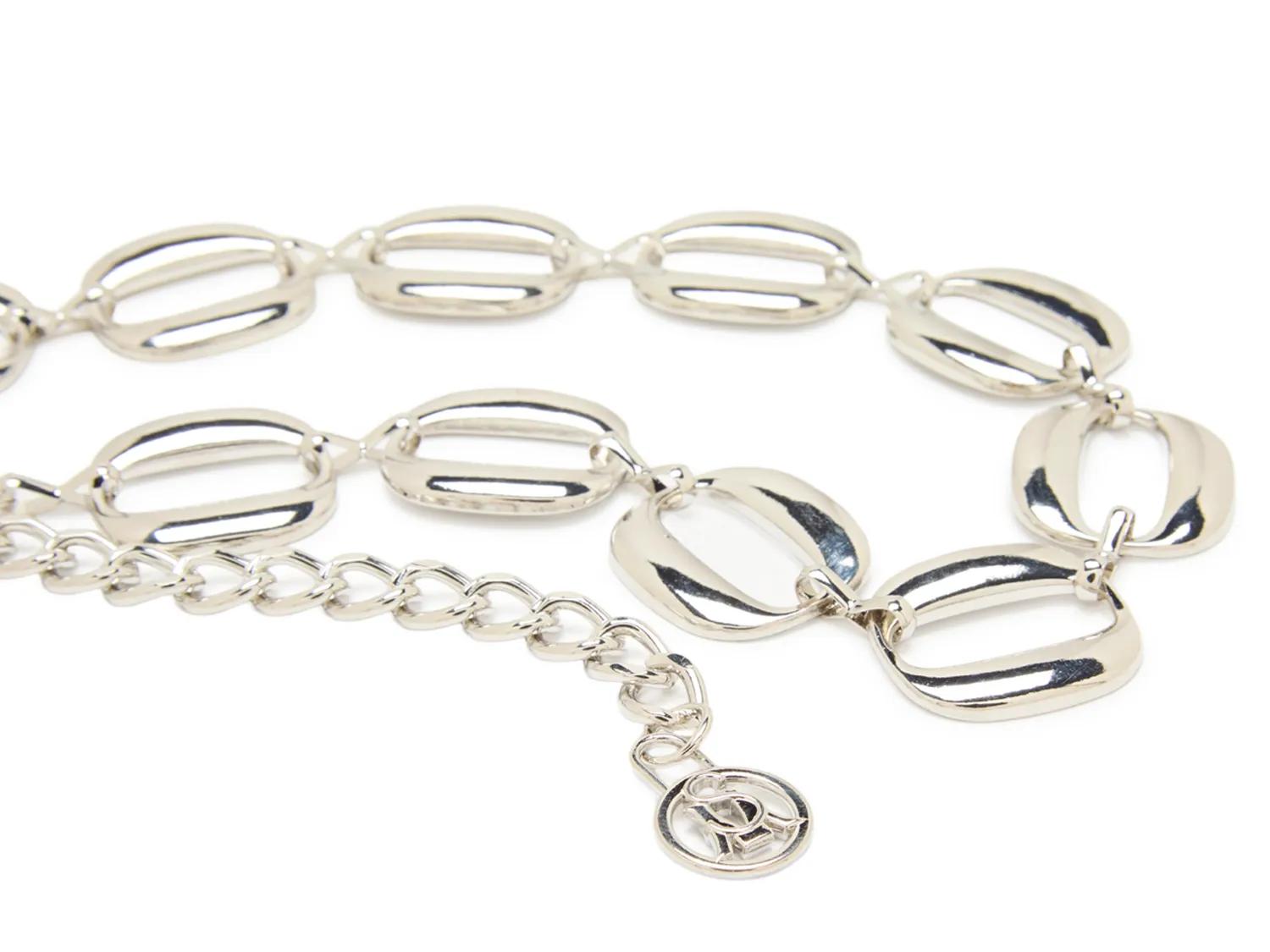 Puff Oval Chain Belt