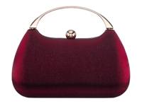 Cailey Clutch Burgundy view