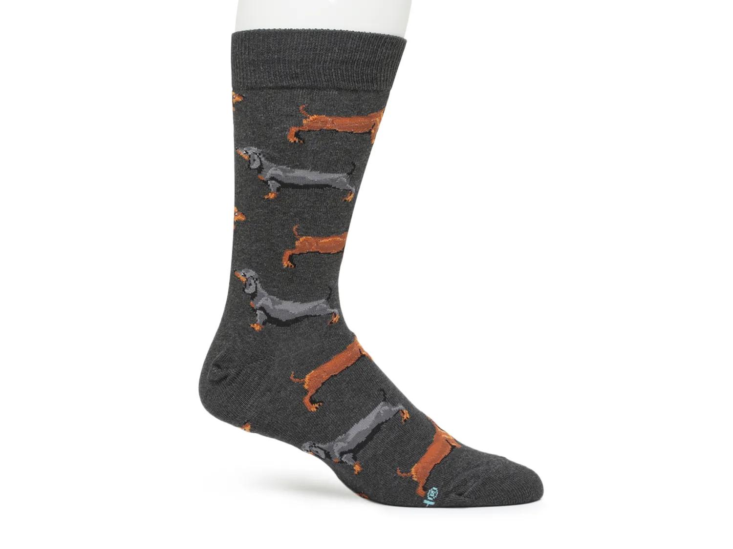 Dachshund Men's Crew Socks
