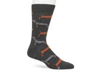Dachshund Men's Crew Socks Multicolor view