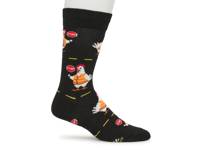 Chicken Crossing Men's Crew Socks Multicolor view