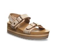 Gabrielle Wedge Sandal Natural Beige view