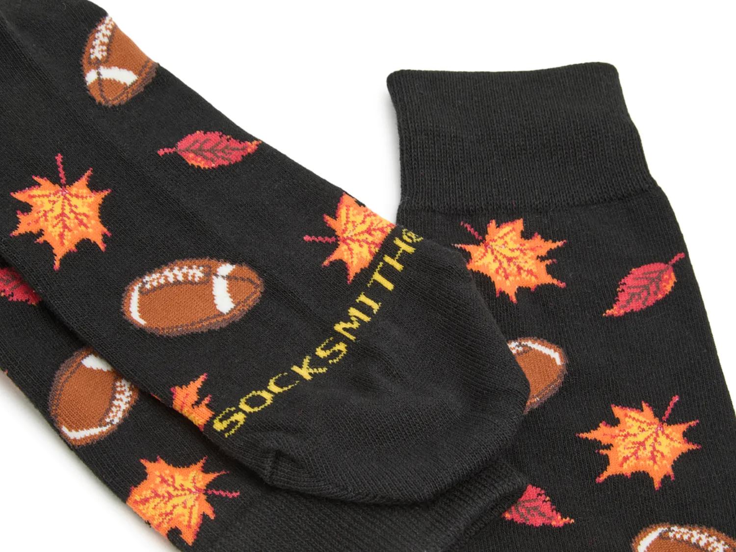 Falling For Football Men's Crew Socks