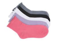 Sparkle Edge Kids' Ankle Socks - 5 Pack Multicolor view