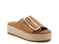 Dover Espadrille Platform Sandal Cognac view