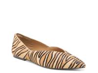 Gema Flat Multicolor Tiger Print Calf Hair Leather view