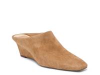 Hilah Wedge Mule Cognac Suede view