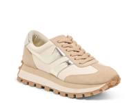 Tresa Sneaker Off White/Gold Suede view