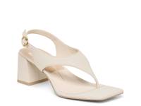 Yves Sandal Ivory Leather view