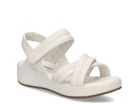 Eve 04 Wedge Sandal White view