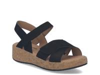 Evita 03 Wedge Sandal Black view