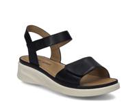 Sevran 01 Wedge Sandal Black view