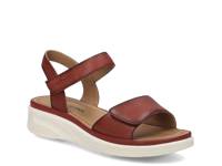 Sevran 01 Wedge Sandal Dark Red view