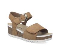 Quinn 16 Wedge Sandal Cognac view