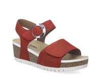 Quinn 16 Wedge Sandal Red view