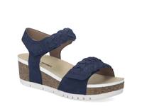 Quinn 22 Wedge Sandal Ocean Blue view