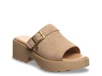 Frances Platform Sandal Taupe view
