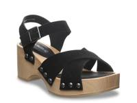Colette Platform Sandal Black view