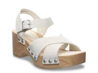 Colette Platform Sandal Off White view