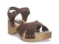 Colette Platform Sandal Chocolate view