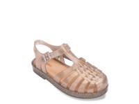 Posession Shiny Fisherman Sandal - Kids' Taupe view