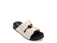 Cozy Slide Sandal - Kids' Tan/Beige/Black view