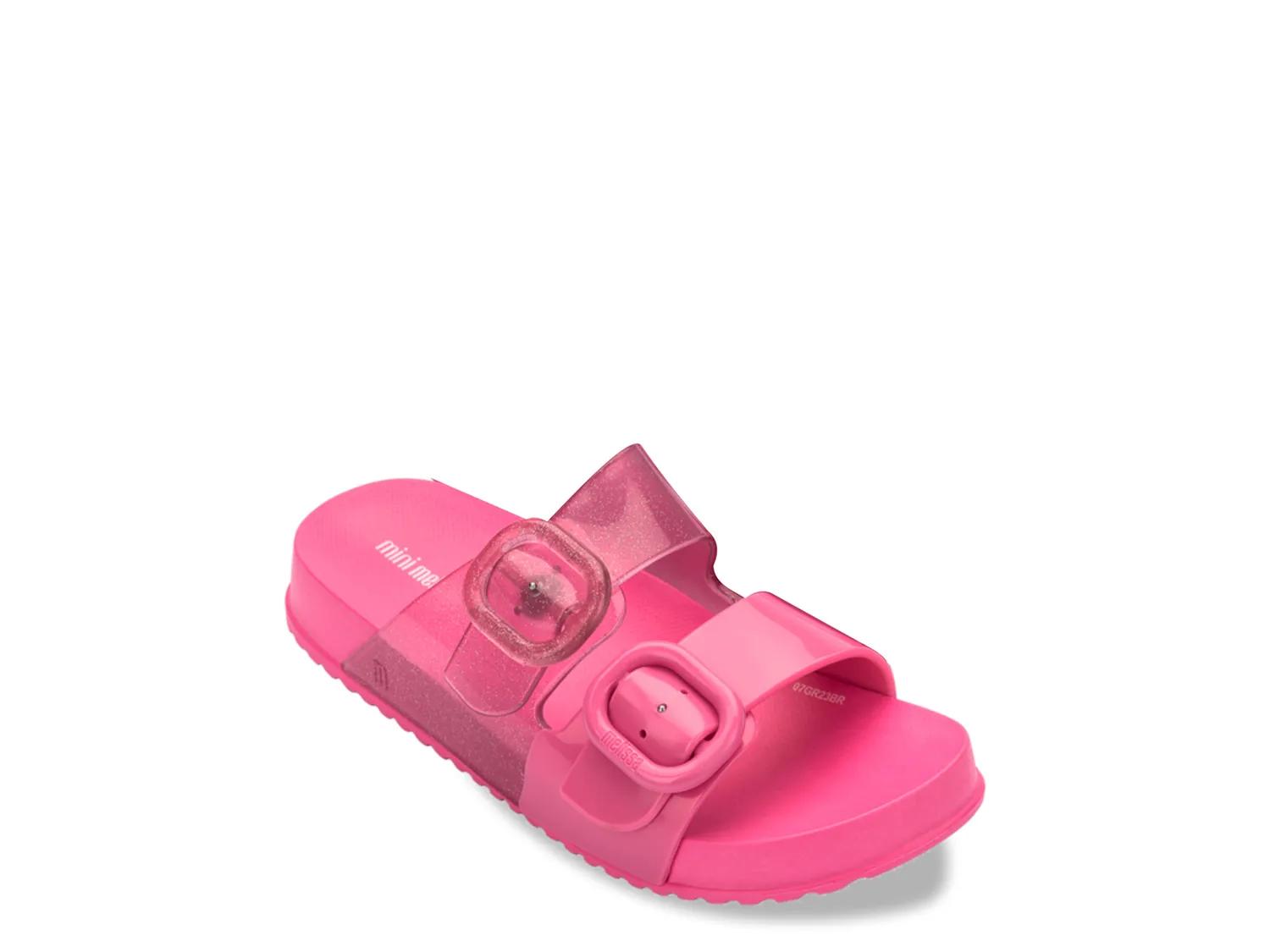 Mini Melissa Cozy Jelly Slide Sandal Kids' | Girl's | Light Pink | Size 11 Youth | Sandals | Jelly