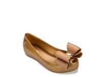 Ultragirl Classic Bow Flat - Kids' Taupe view