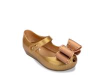Ultragirl Classic Bow Flat - Kids' Gold Metallic/Taupe view