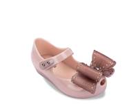 Ultragirl Classic Bow Flat - Kids' Pink Beige/Rose Gold view