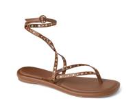Willow Quinn Studs Sandal Chocolate Brown view